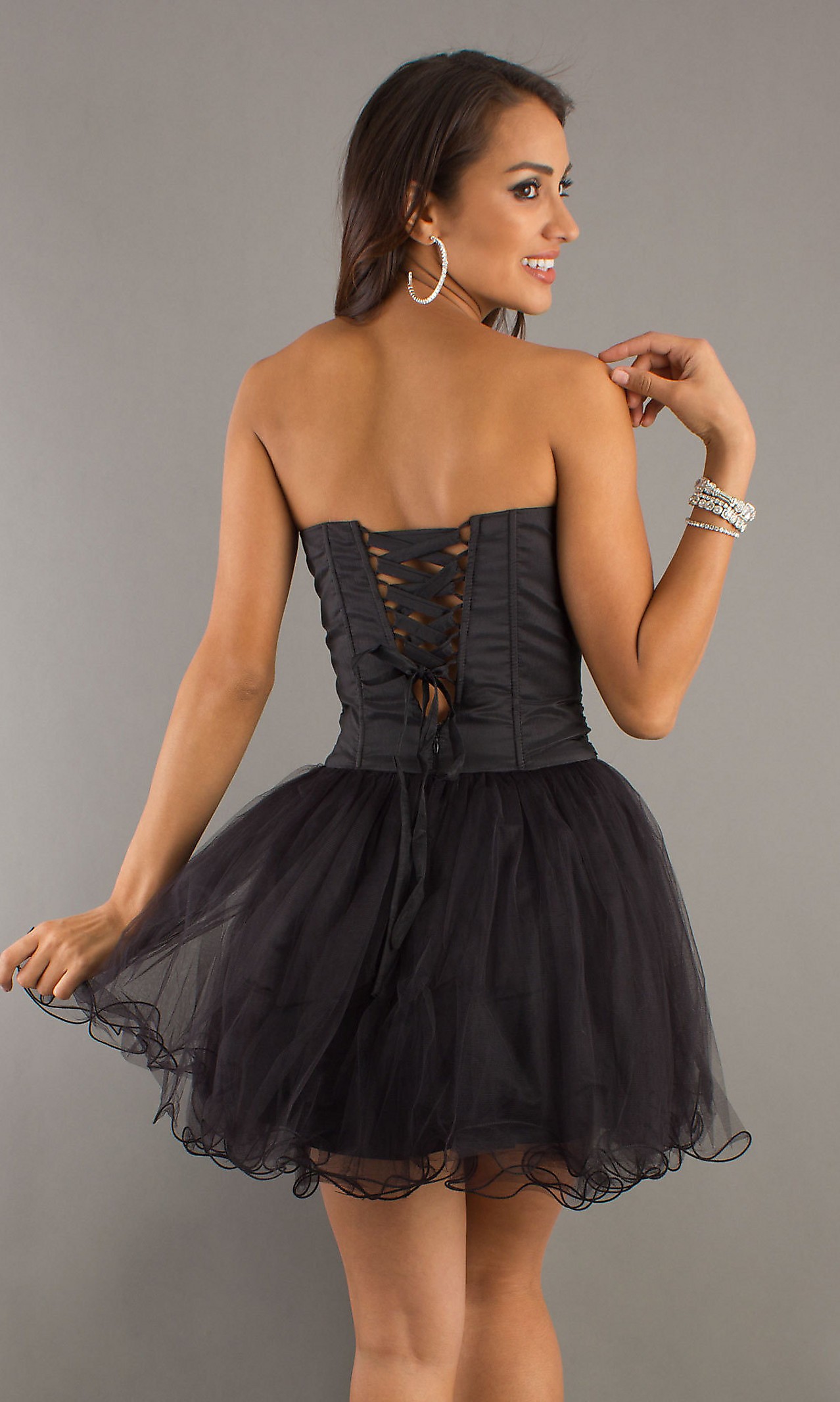 strapless_corset_top_chiffon_semi_formal_dresses