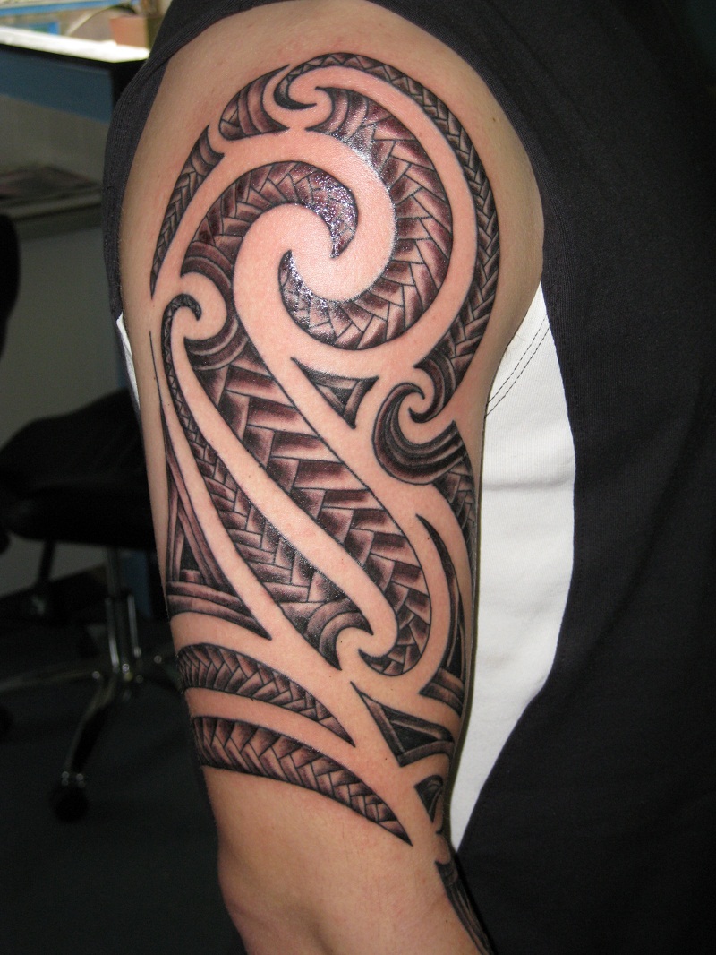 tribal-arm-tattoos-designs-pictures