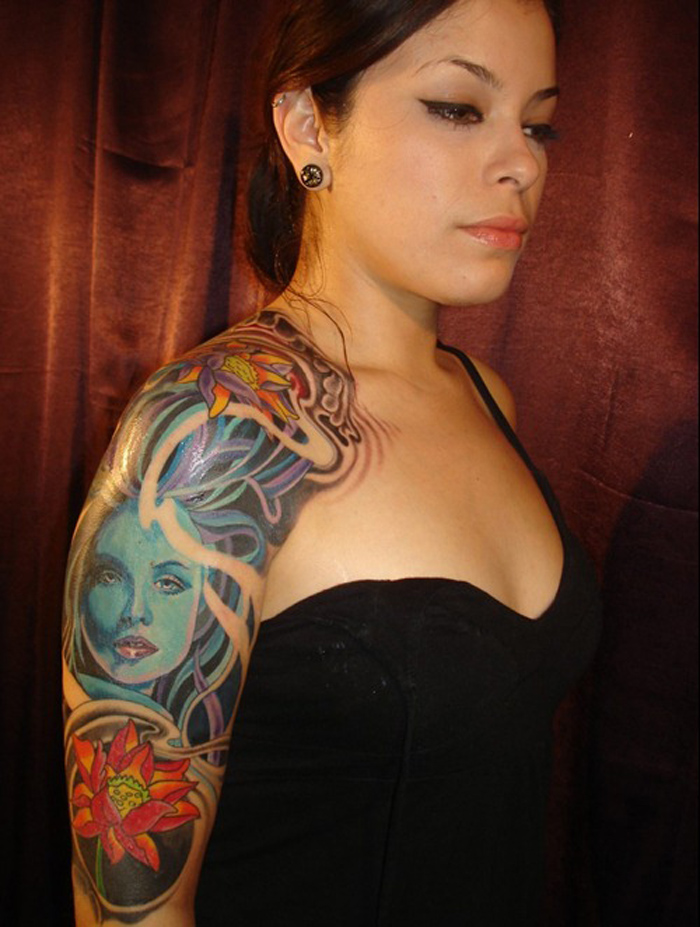 Arm-Sleeve-Tattoo-For-Women