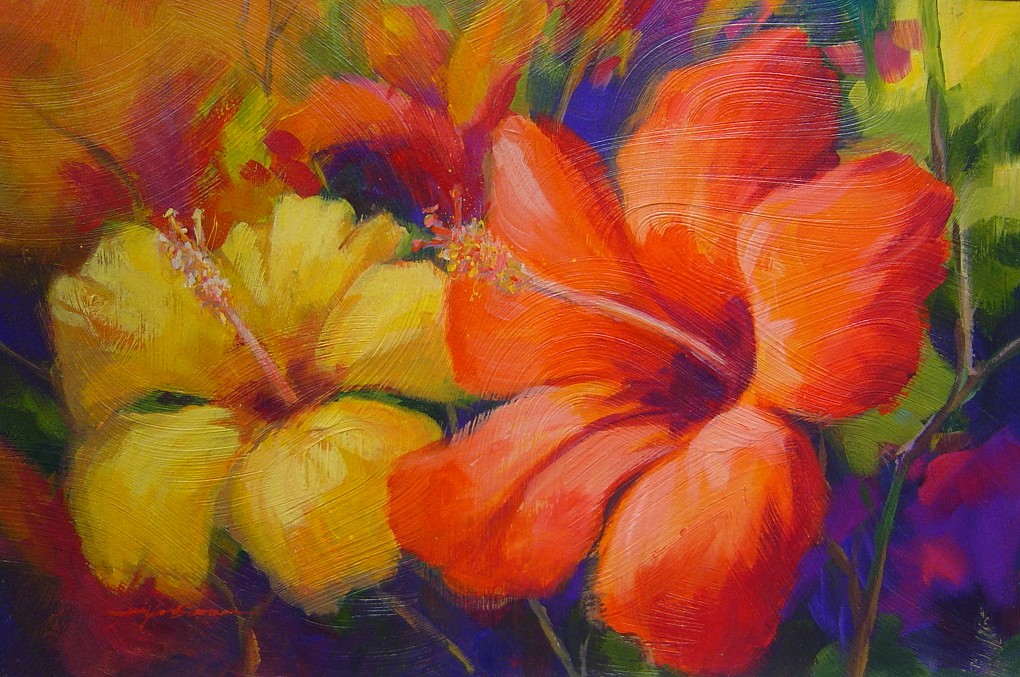 Artists Paintings Of Flowers