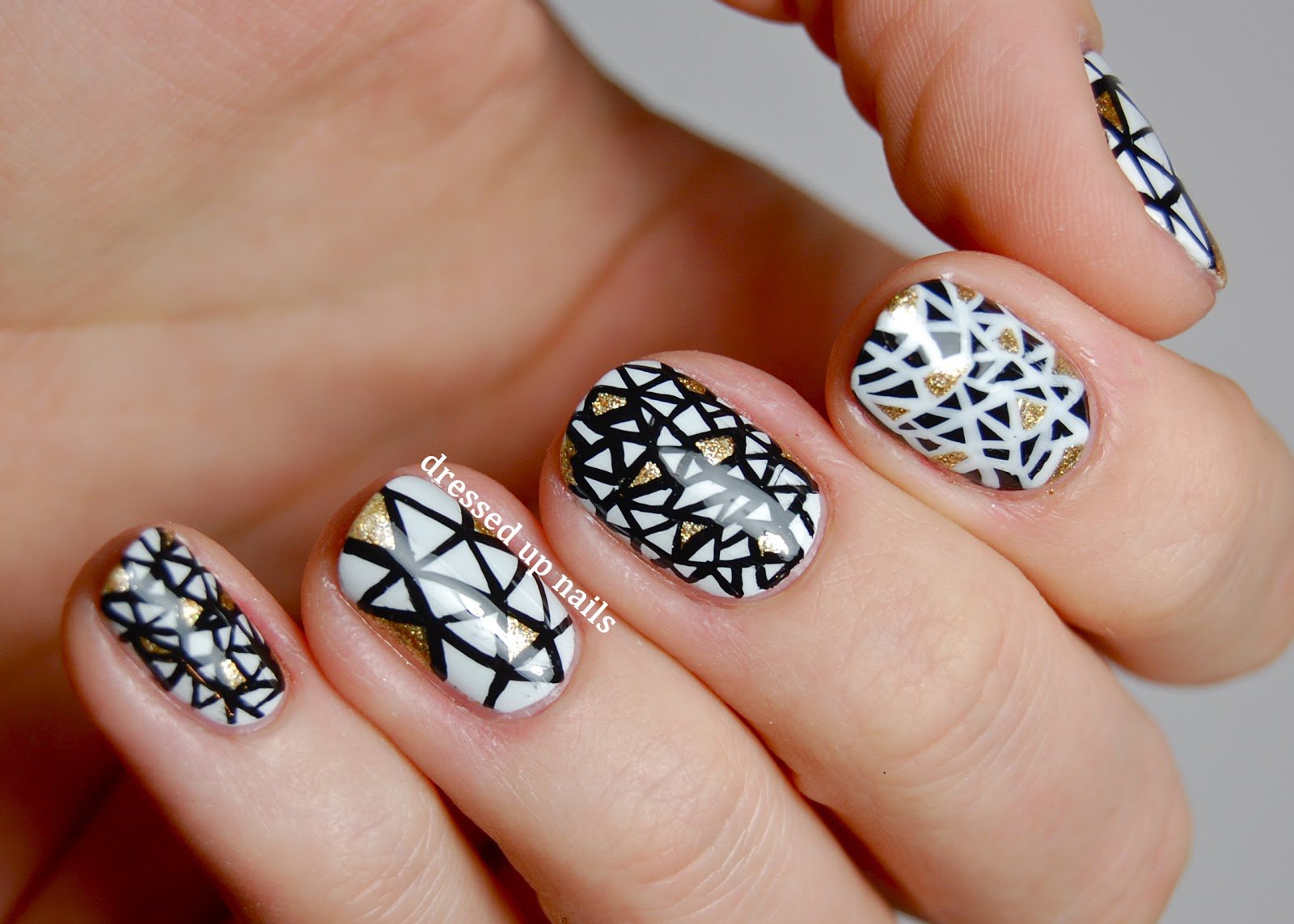 Best Black And White Nail Arts
