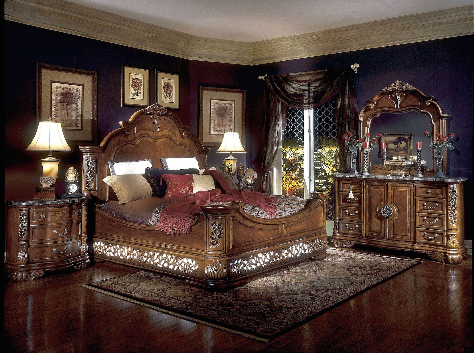 Contemporary-Bedroom-Furniture-Wooden-Arts-Classics-Design-Ideas-Bedroom-Mattress-Modern-Traditional-Furniture