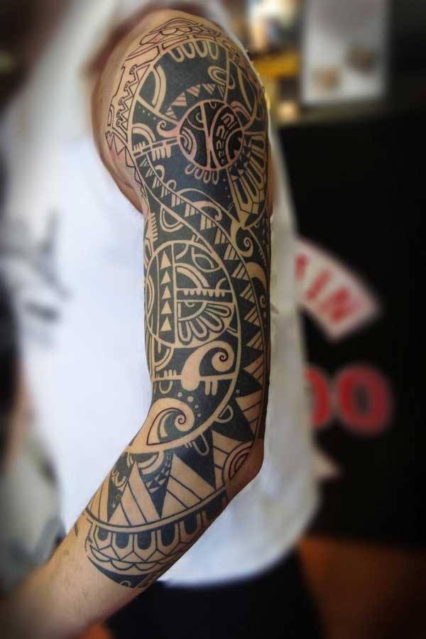 Design-Good-Full-Arm-Masculine-Sleeve-Tattoos-Ideas