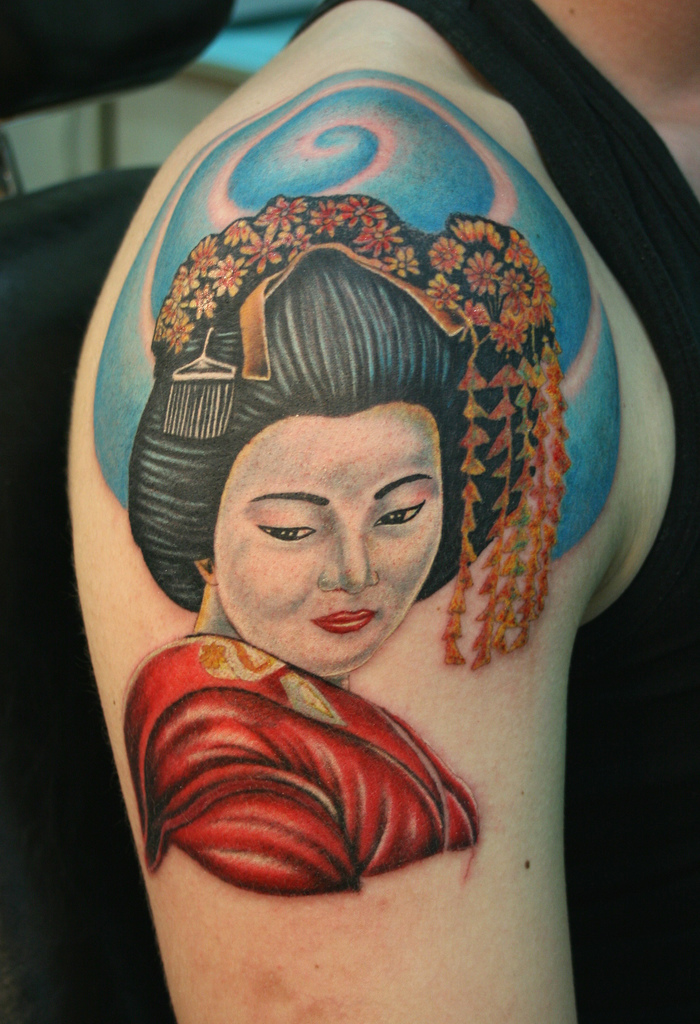 Geisha tattoo Inspiration