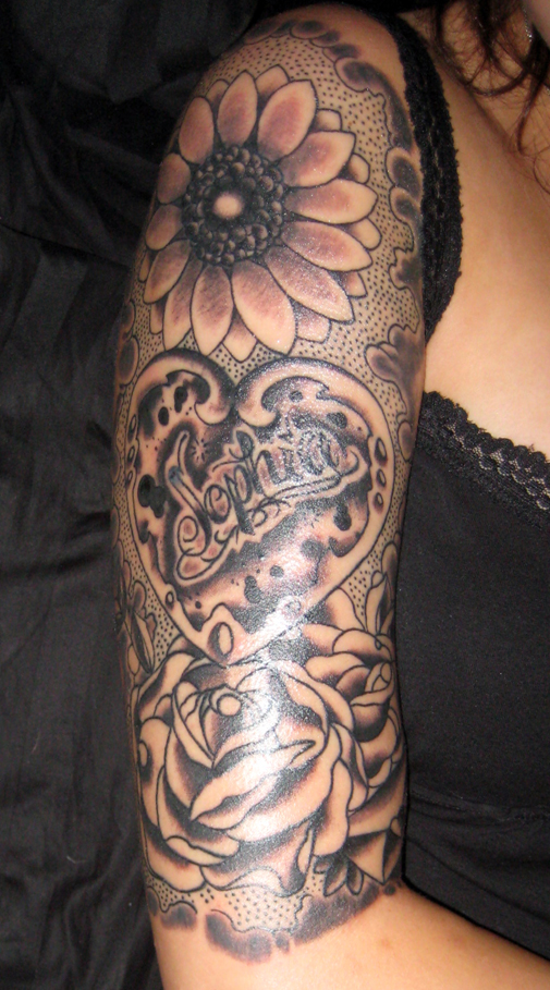 Sunflower for sophia tattoo