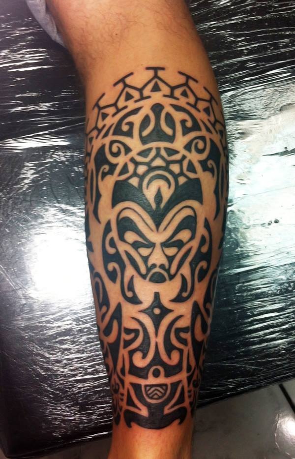 Tattoo maori Polynesian