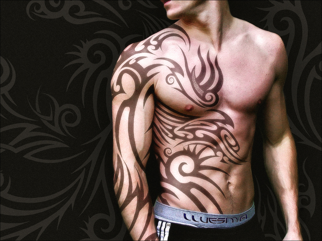 Tribal Tattoos Men Design Ideas Picture