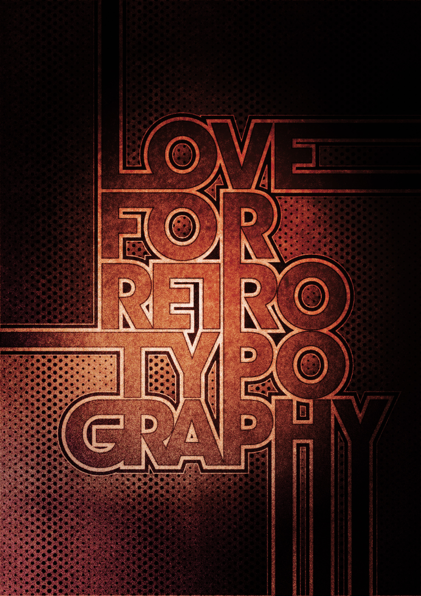 Typowall Love For Retro Typography