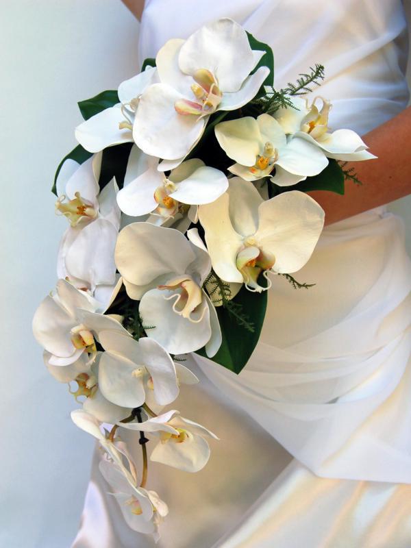 Wedding Bouquets with Orchids