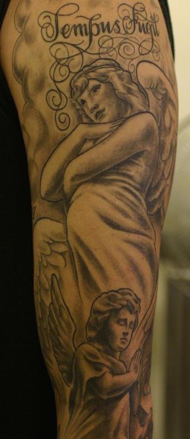 angel-arm-tattoo
