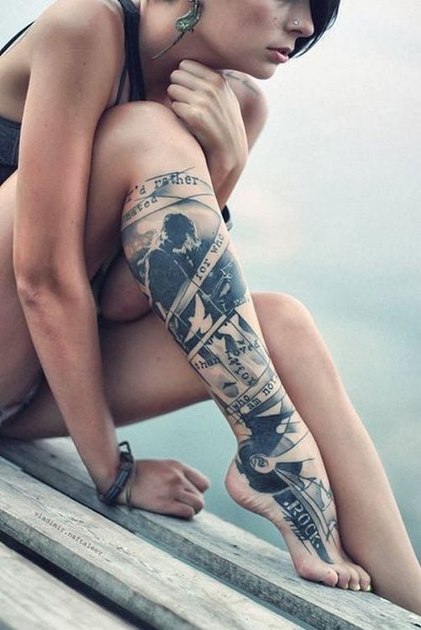 leg-tattoo-design