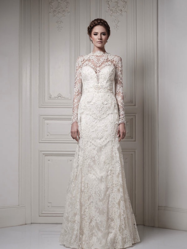long-sleeve-lace-wedding-dress-Bridal-Musings-2