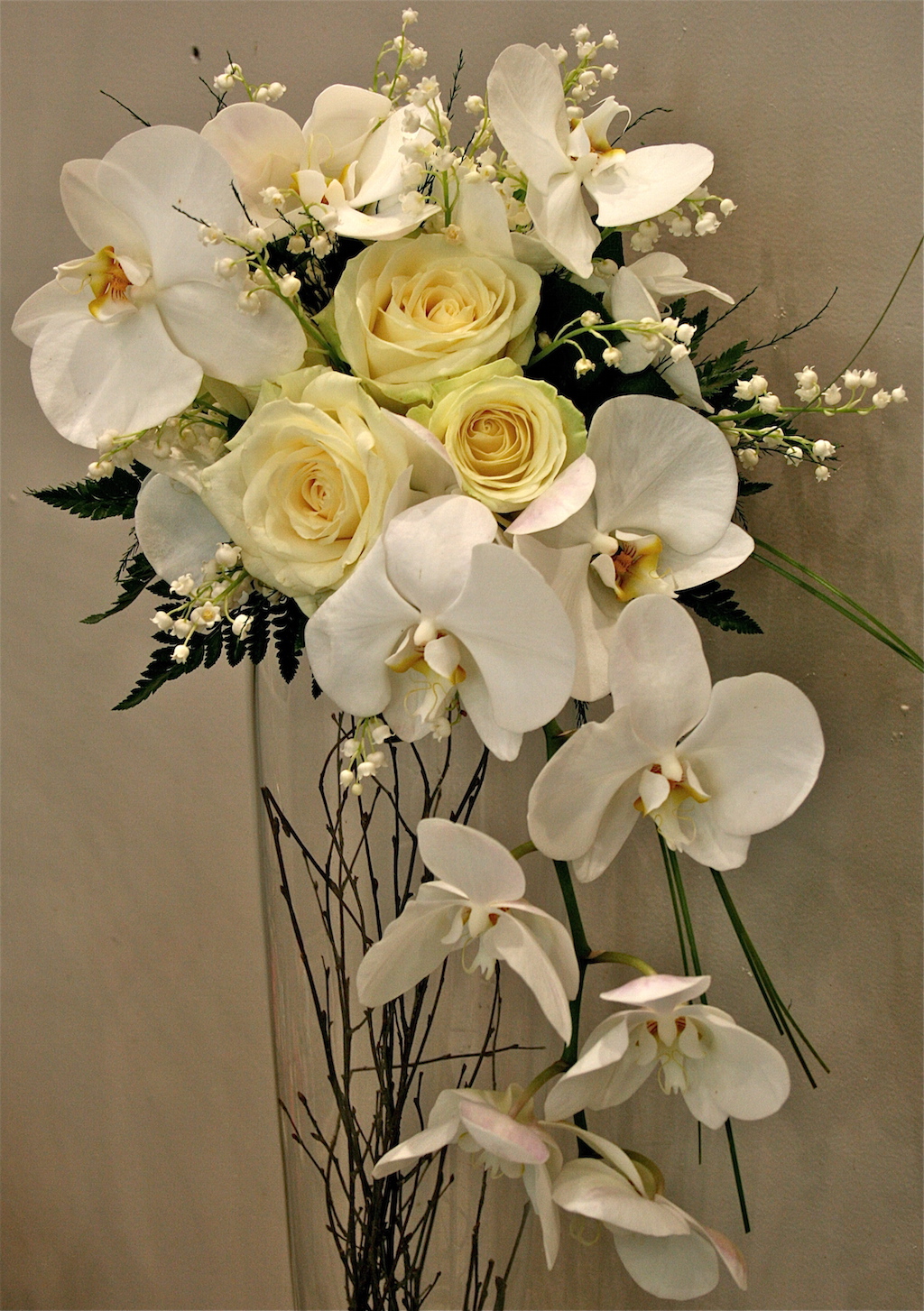 35 Beautiful Orchid Wedding Bouquets 3147