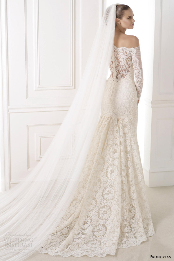 pronovias-atelier-bridal-2015-kampara-off-shoulder-long-sleeve-wedding-dress-illusion-back