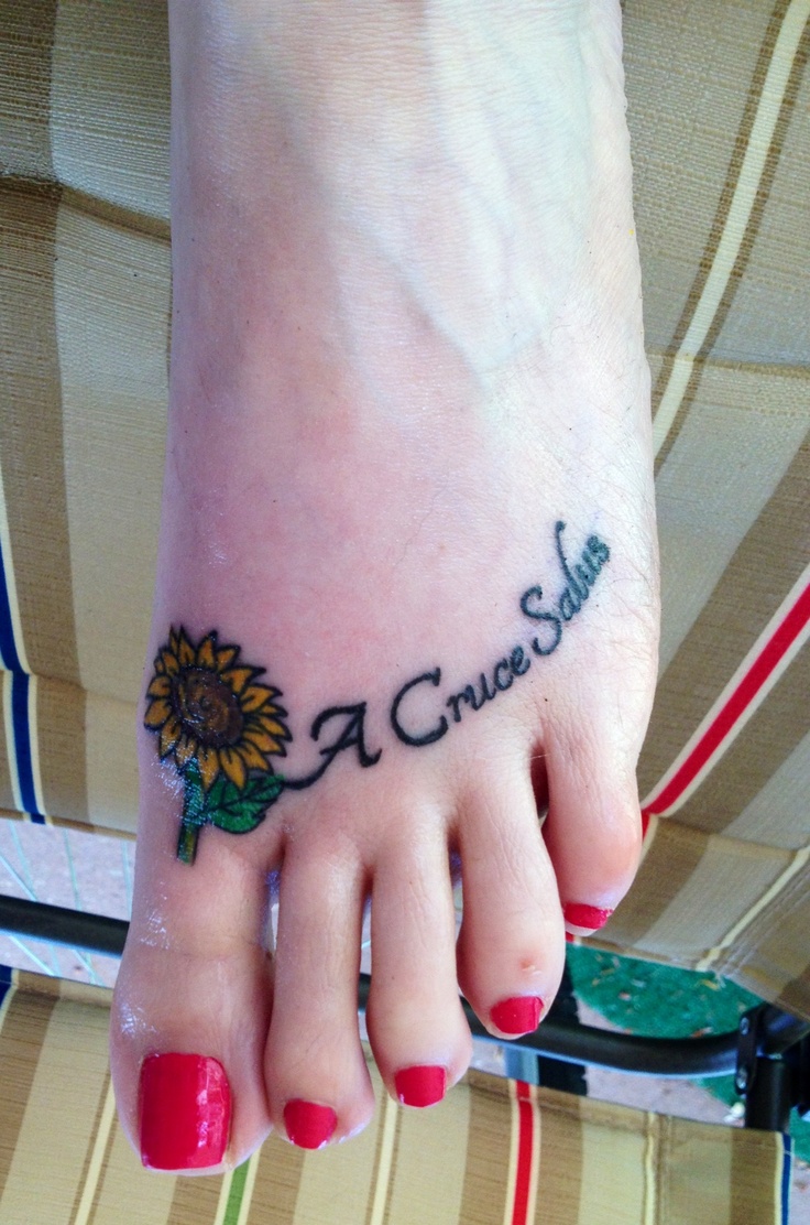 sunflower-tattoo-just-the-sunflower