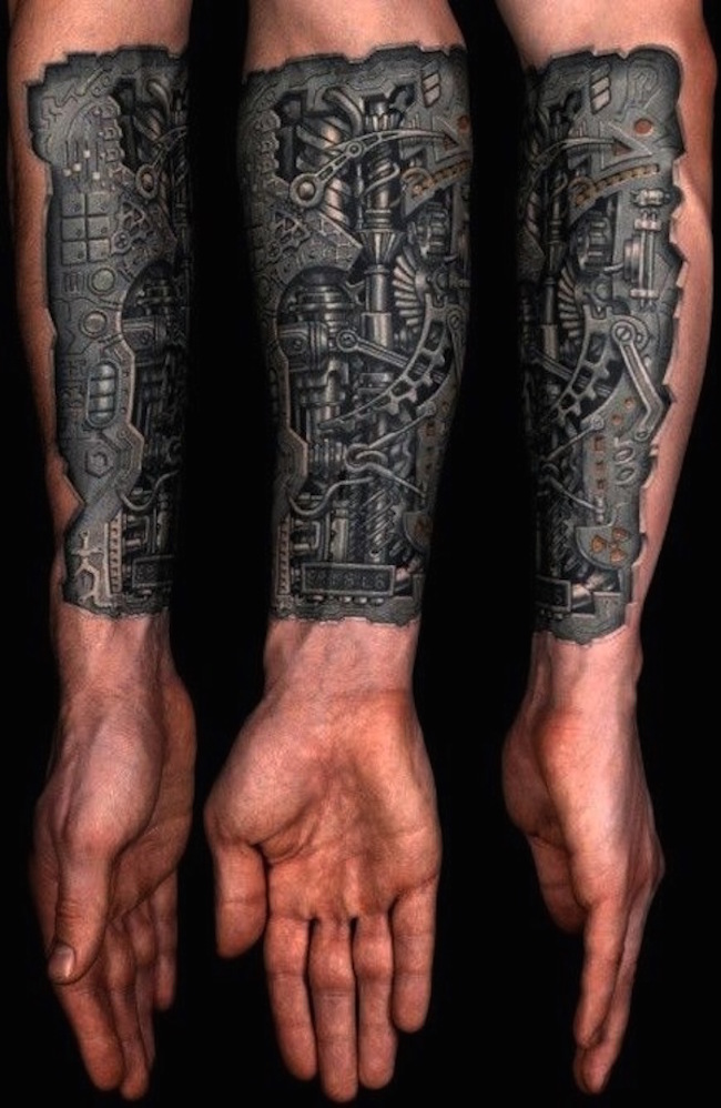 3D biomechanical tattoo