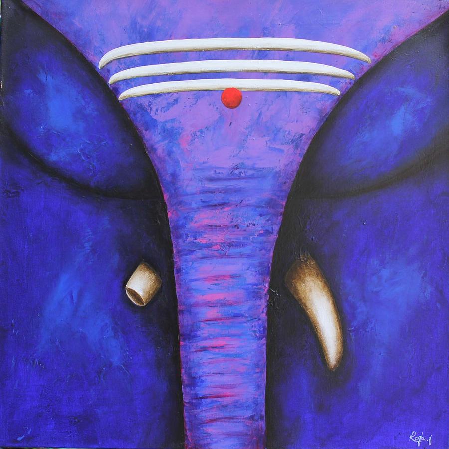 Abstract Paintings of Lord Ganesha