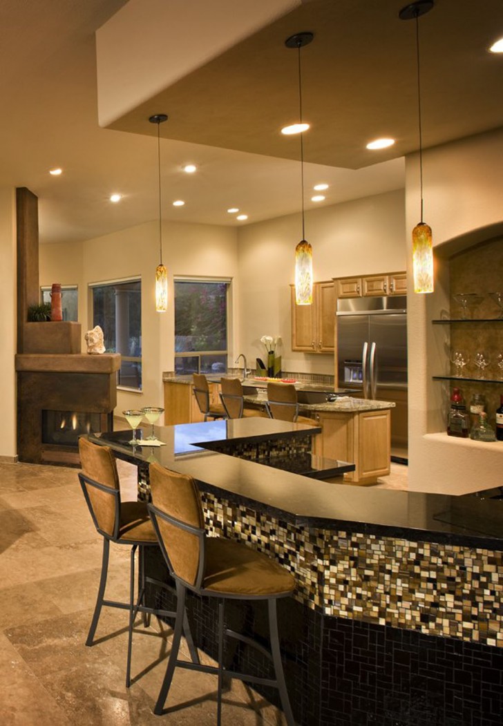 Amazing Luxury Home Bar Interior Decoration Design