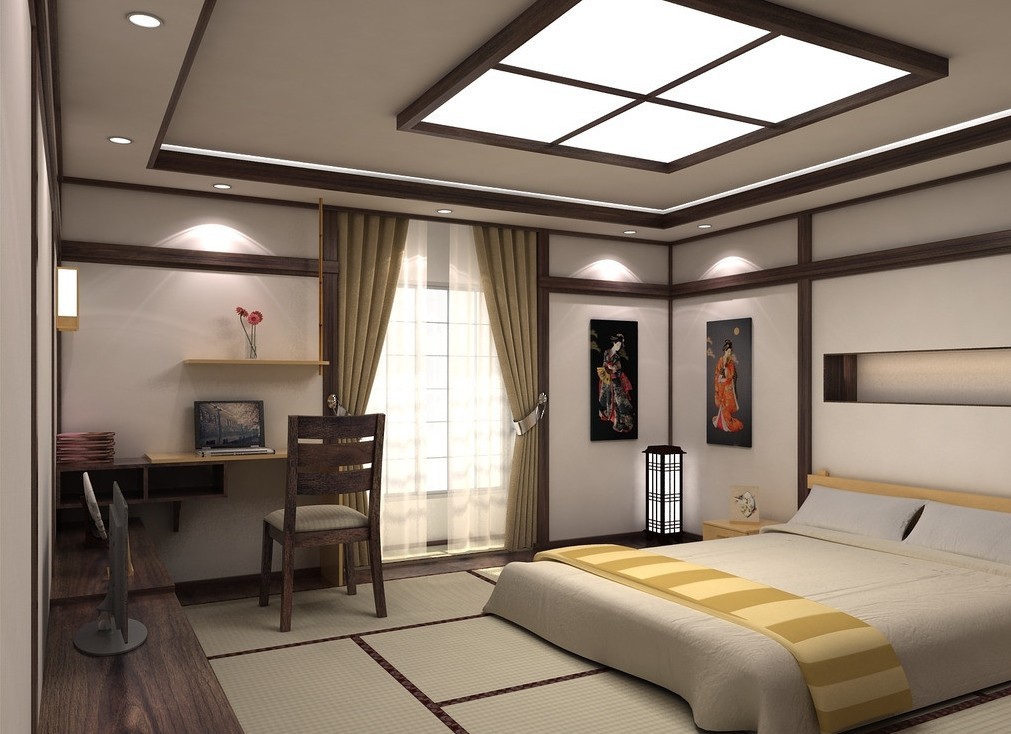 Asian Bedroom Minimalist New
