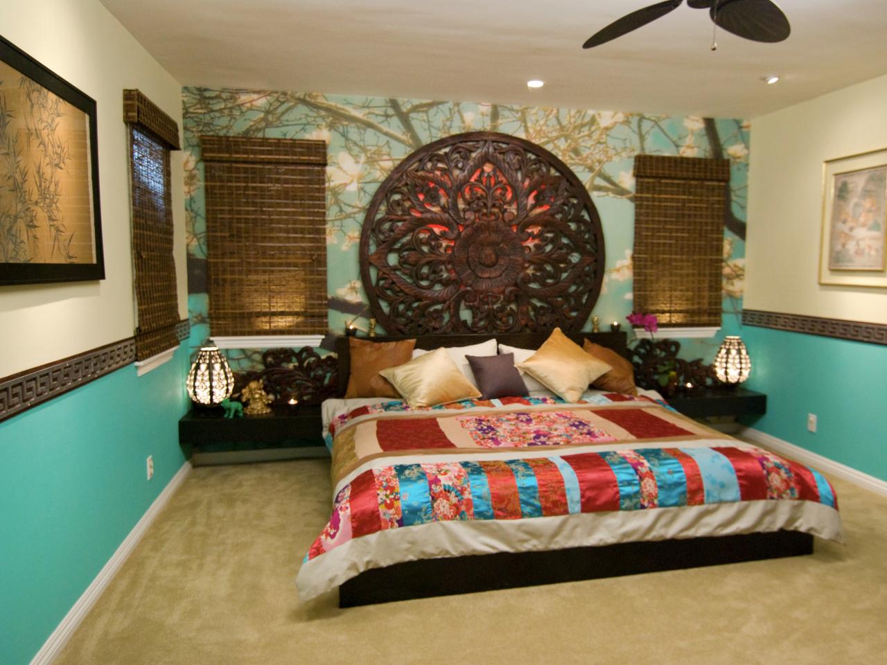 Awesome Colourful Asian Bedroom Ideas