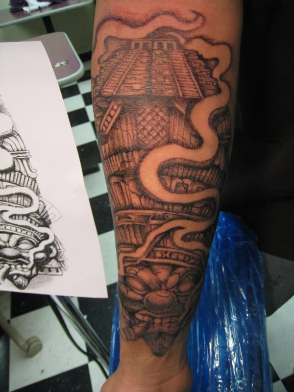 Aztec Tattoo Art