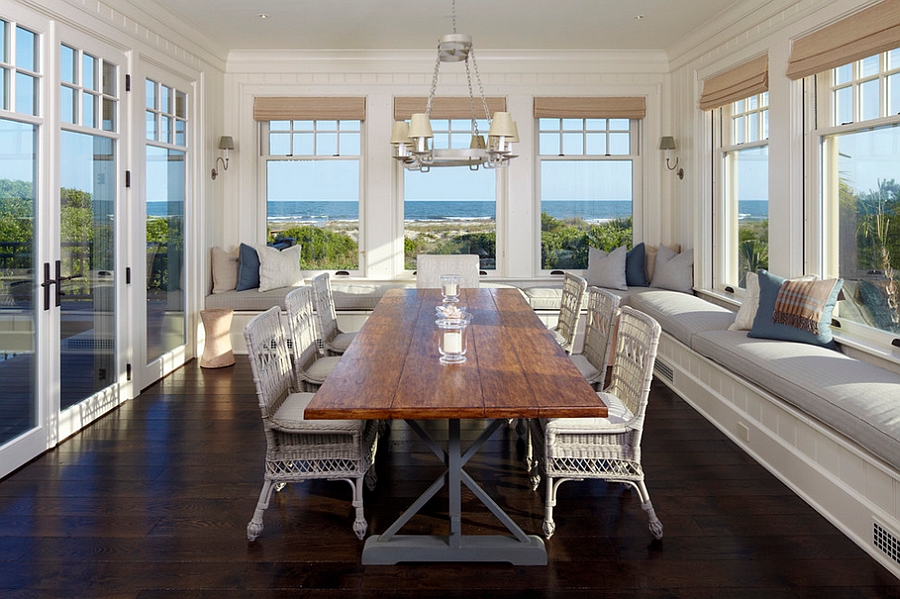Beach-Style-dining-room-with-ample-relaxation-space