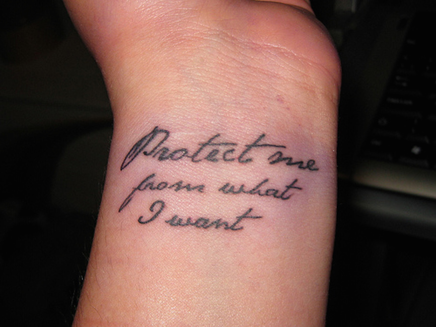Beautiful Life Quote Tattoos