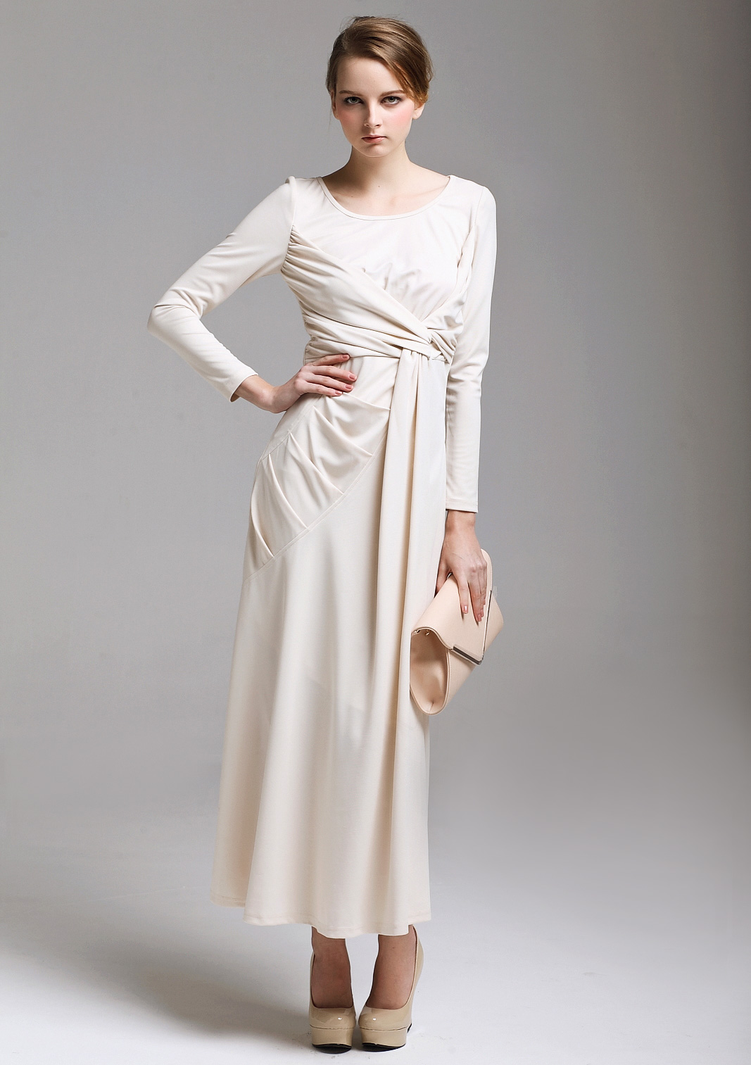 Beautiful Maxi Dresses With Sleeves Long Casual