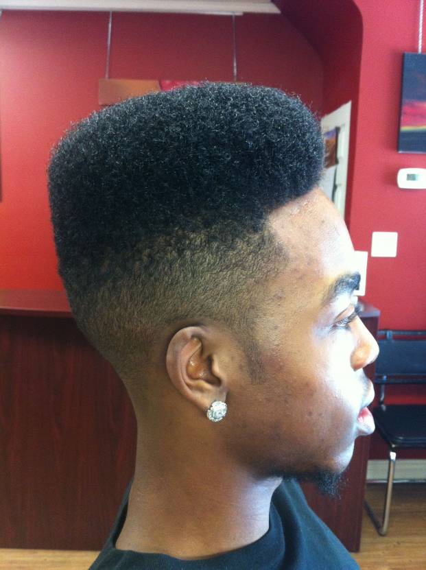 Black Men Haircut