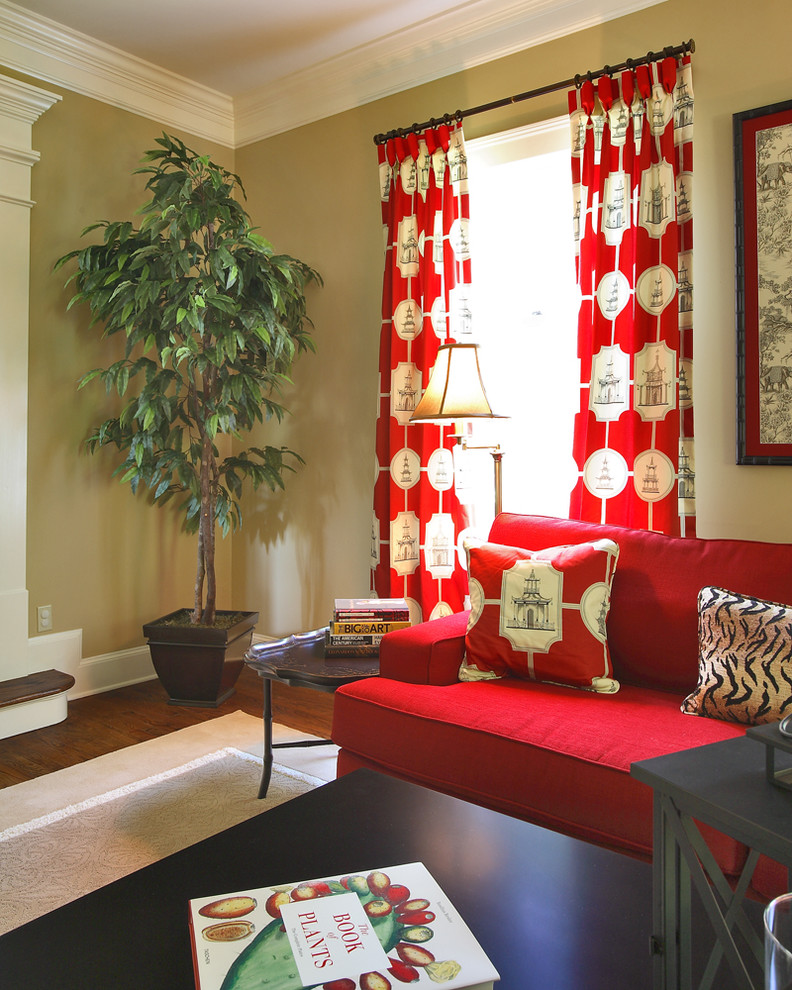 Delightful-Red-Sofa-decorating-ideas-for-Living-Room-Asian-design-ideas-with-Delightful-animal-print-Asian