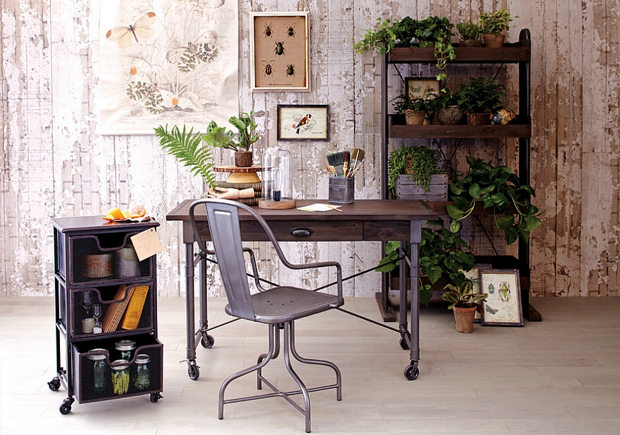 Elegant-industrial-chic-home-office