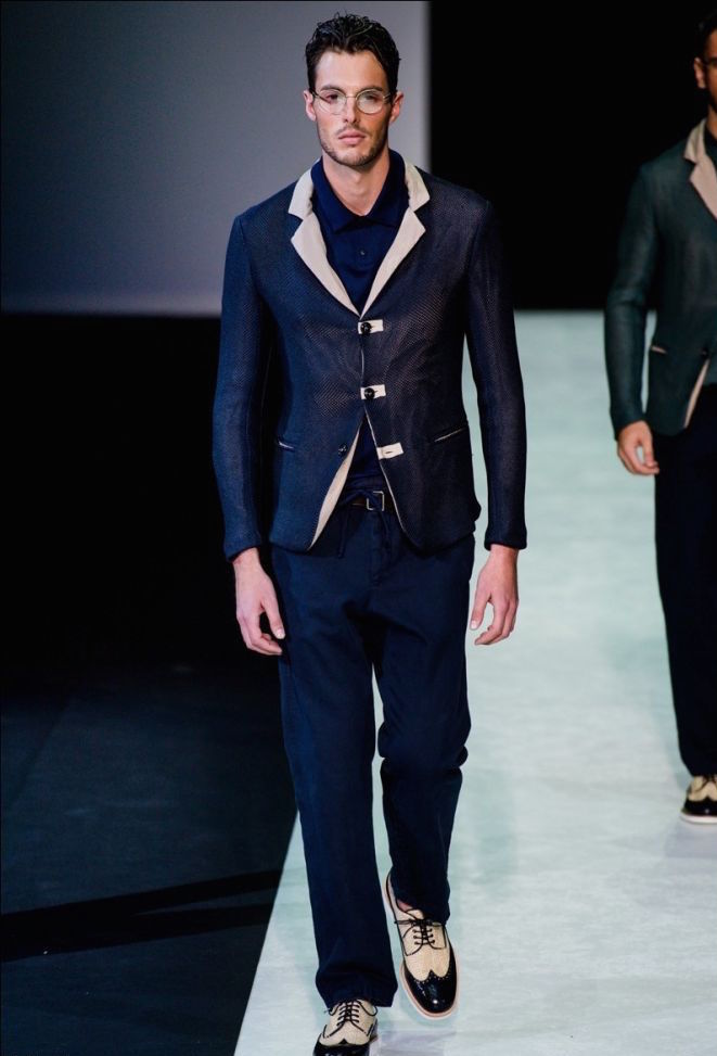 Giorgio Armani White Suits 2015-2016