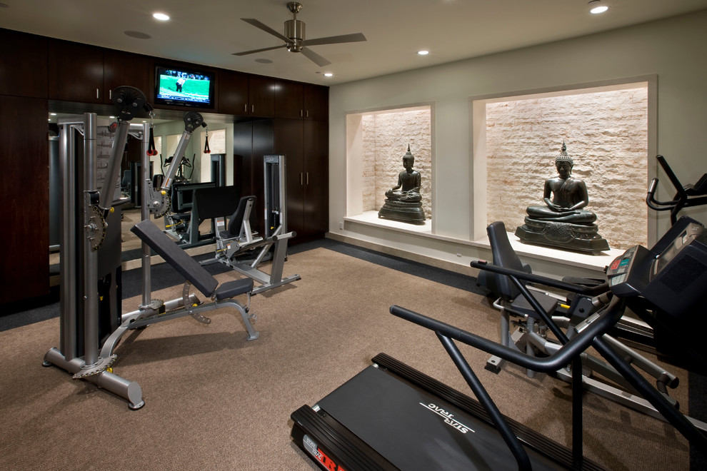 Glorious Small Home Gyms Ideas in Home Gym
