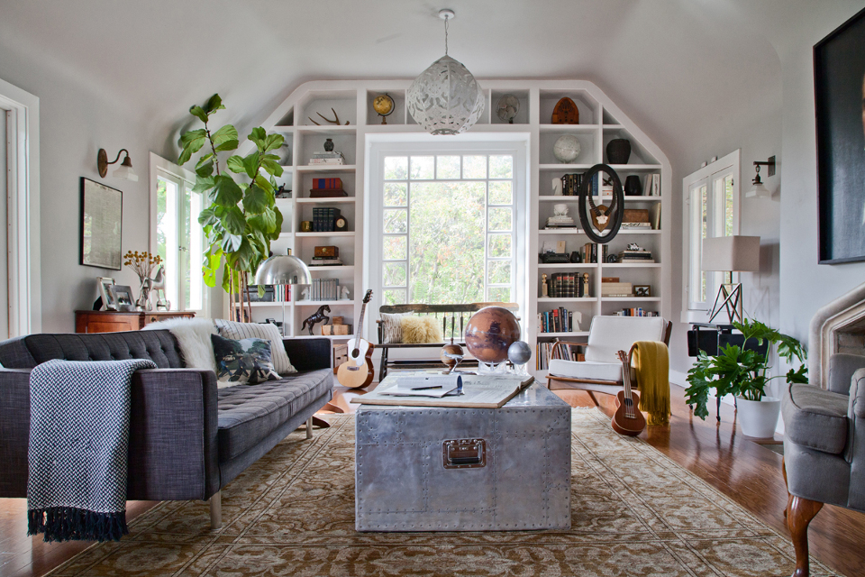 30 Eclectic Living Room Designs