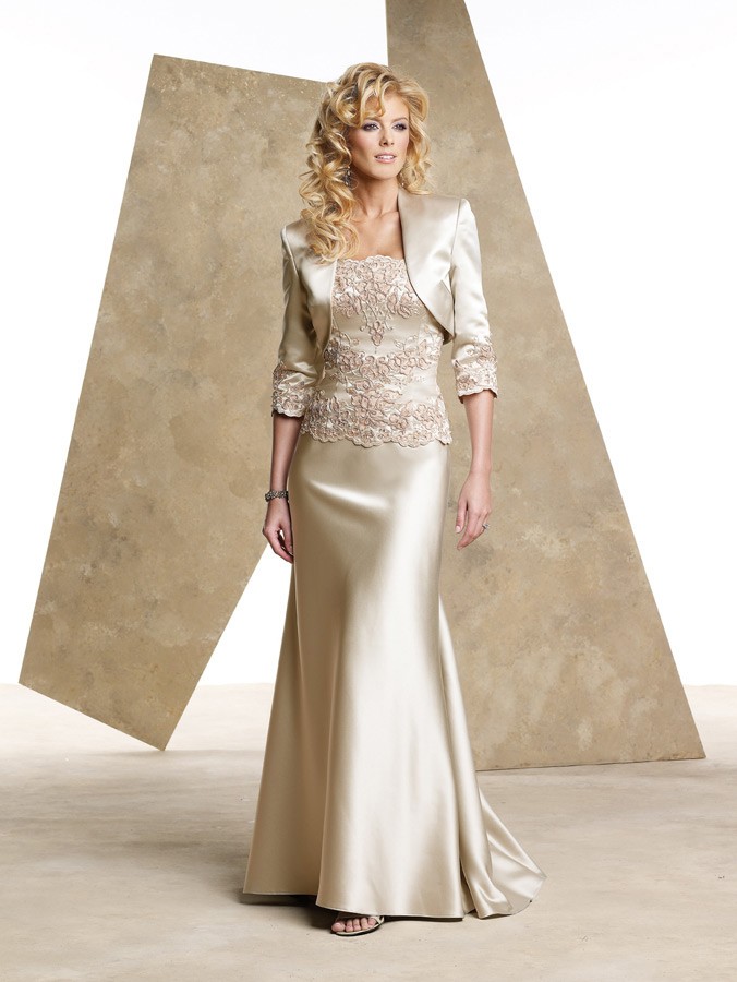 Mother Of the Bride Dresses A-line Satin