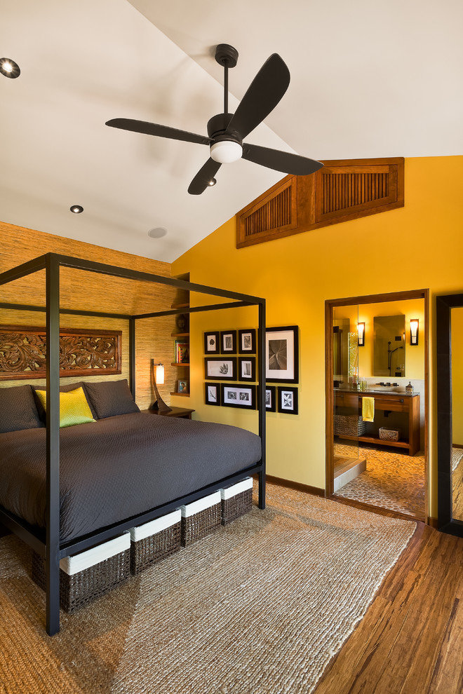 Santa Barbara Asian Bedroom Decorators with Asian Artwork