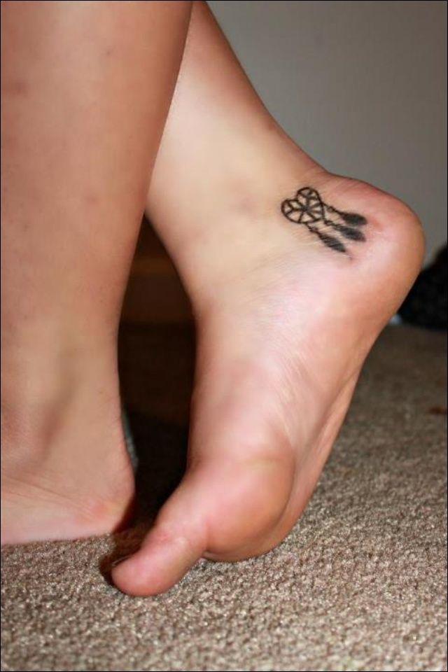 Small Foot Tattoos for Girls