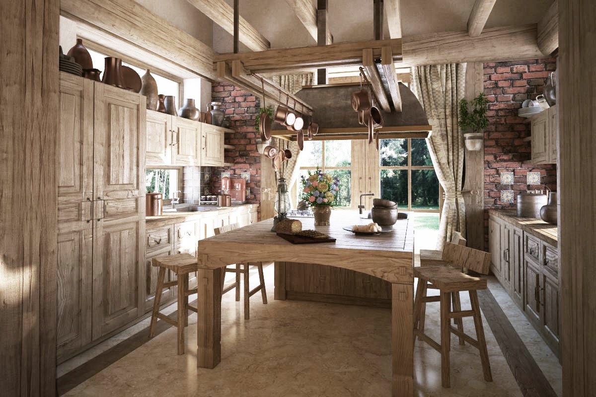 Spectacular Rustic Kitchen Designs