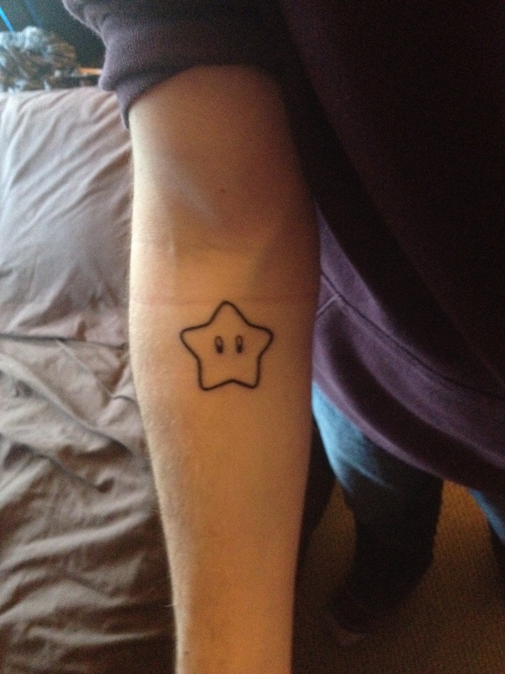 Star Tattoo on my lower arm