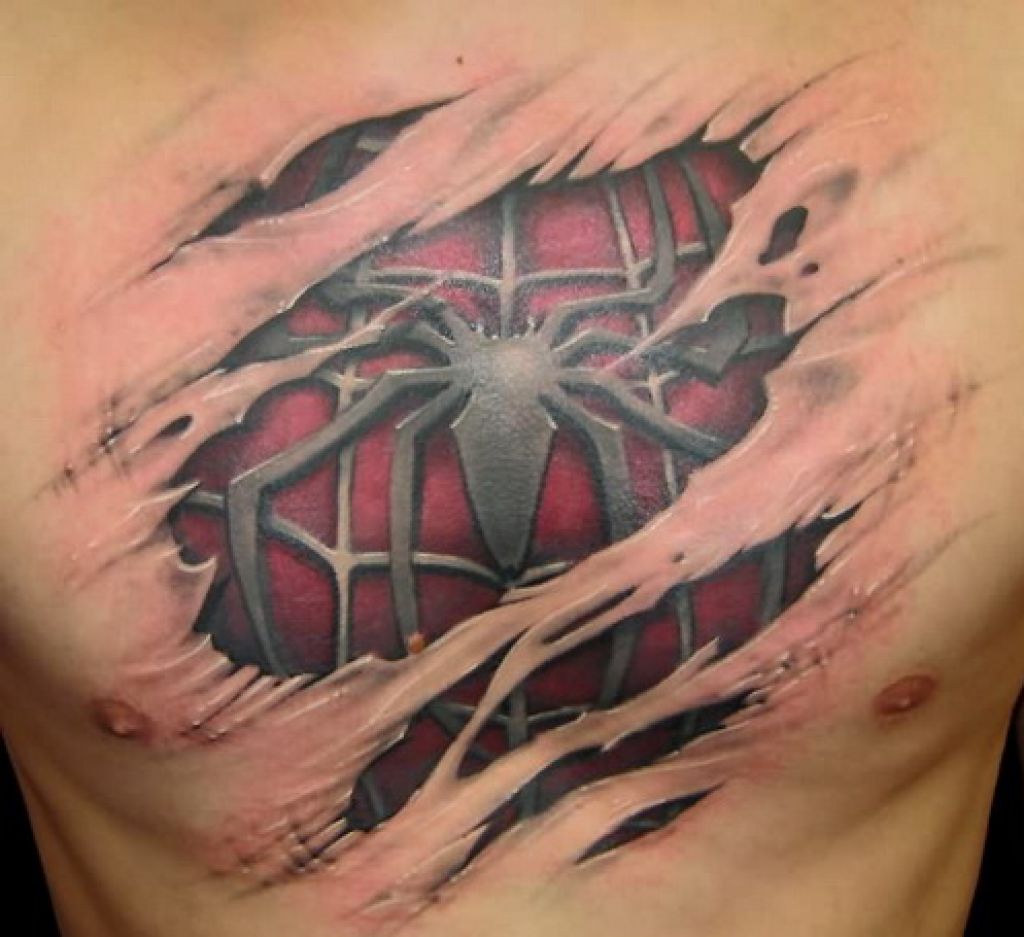 Tattoos For Men On Chest Wings