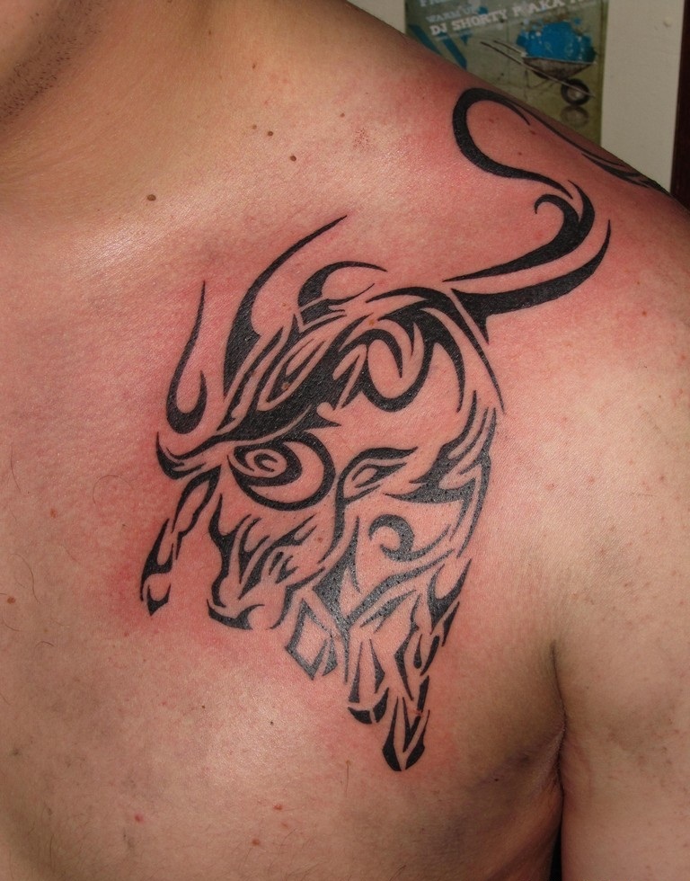 Tribal Tattoos For Men Chest