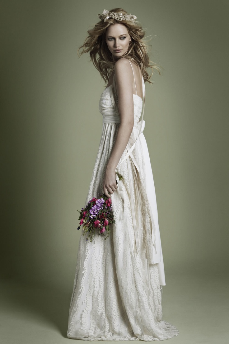 Woodland fantasy wedding dress