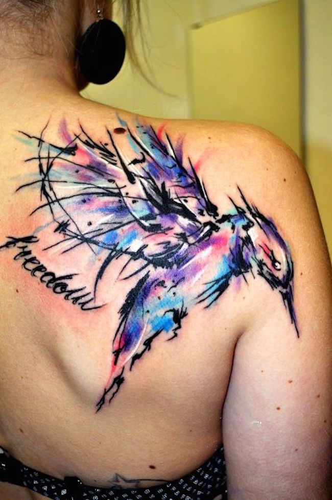 Hummigbird tattoo
