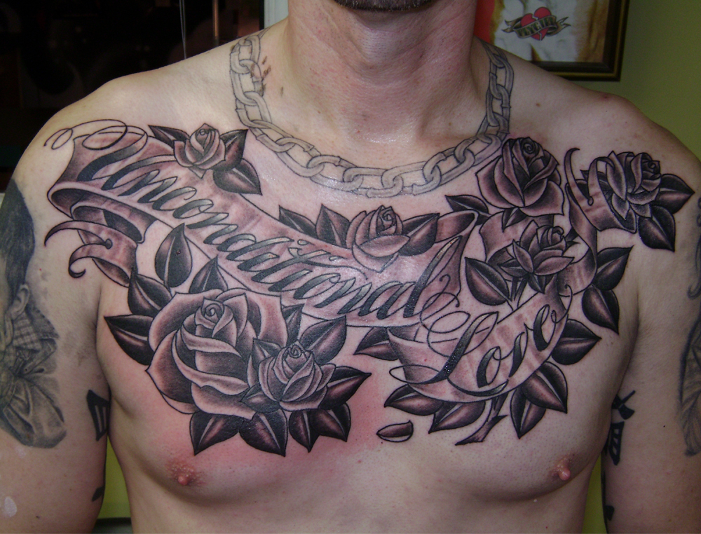 chest tattoos for men design