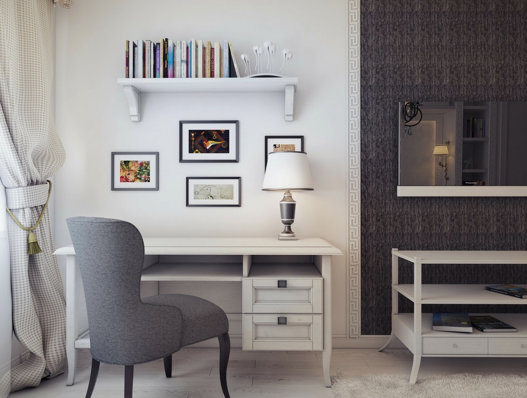 gray-white-home-office-design