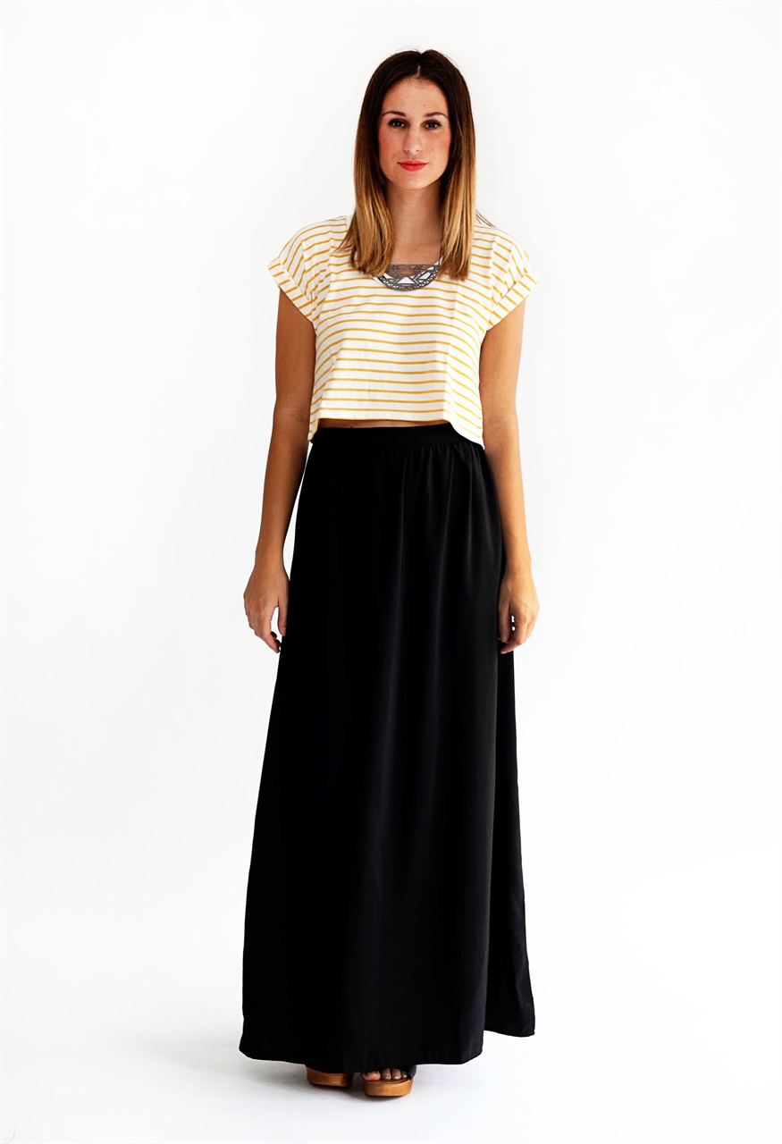 maxi skirt outfits for summer