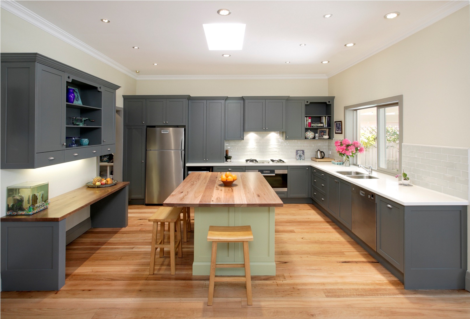 modern design with kitchens