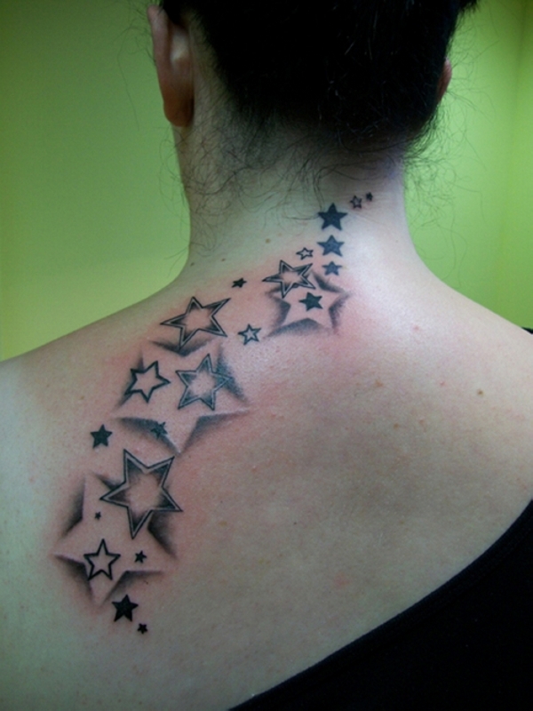 star galaxy tattoo
