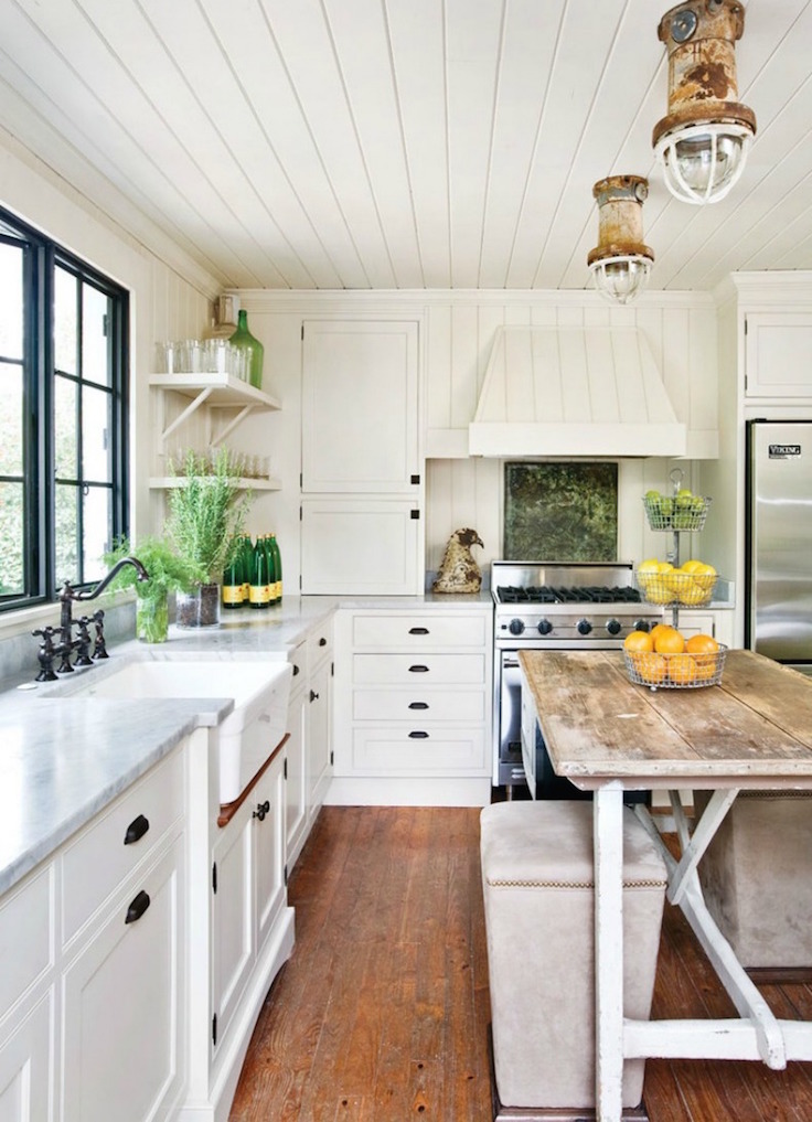 sunshine beach inspired white kitchen