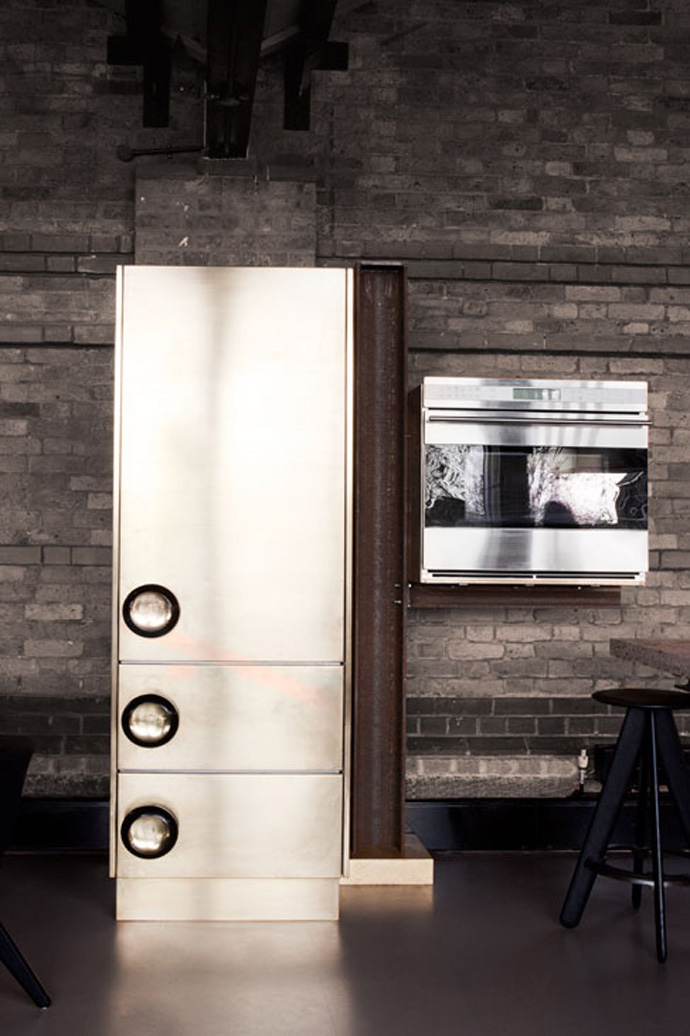 A Kitchen With Industrial Look A Kitchen With Industrial Look Designed by Tom Dixon